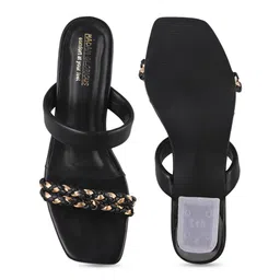 madam glorious Open Toe Block Heels image 4