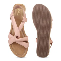 Inc 5 Strappy Open Toe Flats With Backstrap image 4
