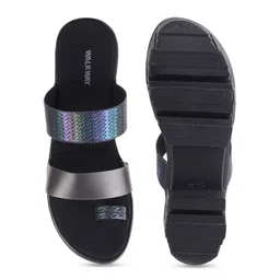WALKWAY by Metro Textured Open Toe Block Heels image 4