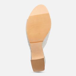 Ozuri Embellished Open Toe Block Heels image 4