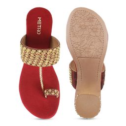 Metro Embellished Open Toe Block Heels image 3