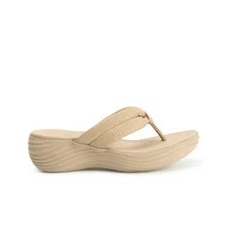 ELLE Textured Open Toe Flatform Heels image 4