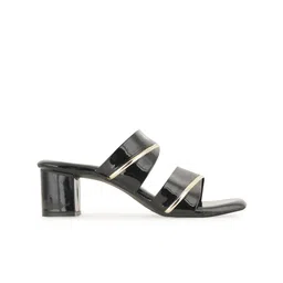 ZENVO Open Toe Block Heels image 4