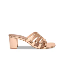 Try Me Open Toe Block Heels image 5