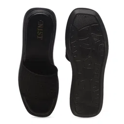 GNIST Open Toe Textured Platform heels image 5