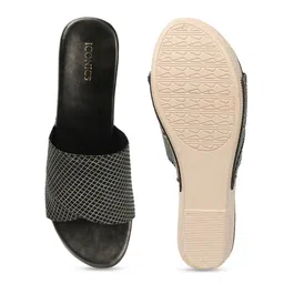 ICONICS Printed Open Toe Wedge image 2