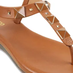 Metro Embellished Open Toe Flatform Heels image 5