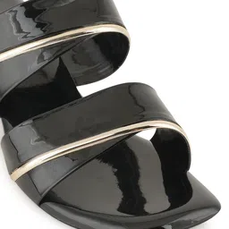 ZENVO Open Toe Block Heels image 5