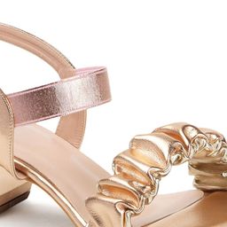 Carlton London Textured Open Toe Block Heels image 5