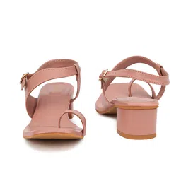 Picktoes One Toe Ankle Loop Block Heels image 2