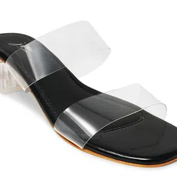 JM Looks Open Toe Block Sandals image 2