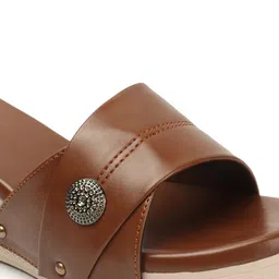 ICONICS Open Toe Wedge Heels image 5
