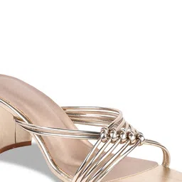 Try Me Strappy Open Toe Block Heels image 2