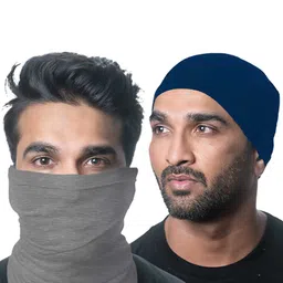 Heelium Pack of 2 Unisex Oduor Free Soft Breathable Bamboo Bandana-image-22