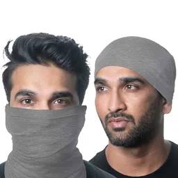 Heelium Pack of 2 Unisex Oduor Free Soft Breathable Bamboo Bandana-image-19