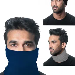Heelium Pack of 3 Unisex Oduor Free Soft Breathable Bamboo Bandana-14