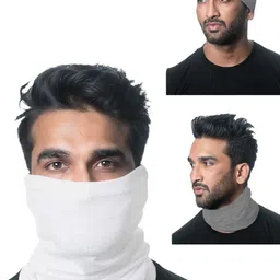 Heelium Pack of 3 Unisex Oduor Free Soft Breathable Bamboo Bandana-image-16