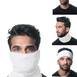 Heelium Pack of 4 Unisex Oduor Free Soft Breathable Bamboo Bandana-picture-7