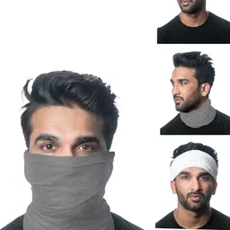 Heelium Pack of 4 Unisex Oduor Free Soft Breathable Bamboo Bandana-picture-8