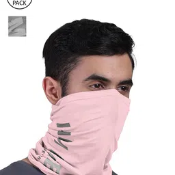 FREECULTR Set Of 2 Solid Anti-Microbial Bandana Face Mask for Dust and Sun Protection-image-16