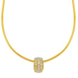 BHIMA 22KT Gold Pendant- 1.1cm-image-44