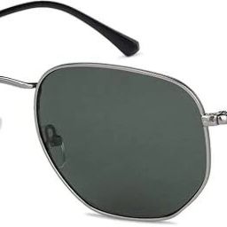 UV Protection, Gradient, Polarized Rectangular Sunglasses (Free Size)-picture-22