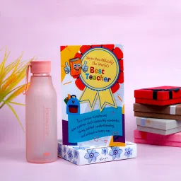 Worlds Best Teacher Greeting Card with Sipper Greeting Card-15