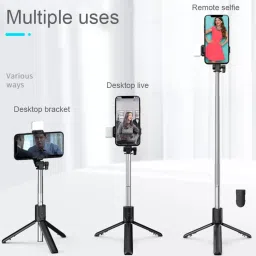 Mobtude Wireless Bluetooth Selfie Stick 3 Axis Gimbal for Mobile image 2