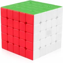 authfort Speed Cube Combo of 2x2 4x4 & 5X5 high Speed stickerless Magic Puzzle Cube Set (3 Pieces) image 4