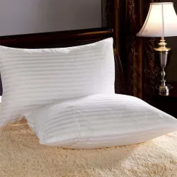 18012-2-16x24 Polyester Fibre Solid Sleeping Pillow Pack of 2-19