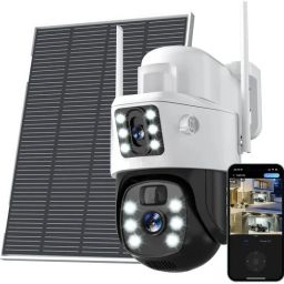 SROPX 4G Outdoor CCTV Camera | 5+5MP HD | SIM Slot | Solar Power with Battery Security Camera-image-43