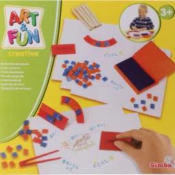 Art and Fun Letter Kids Stamp Play Set-45