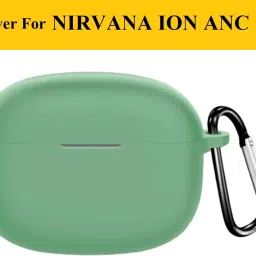 Pouch for Boat Nirvana ion ANC Soft Silicone Case Cover-68