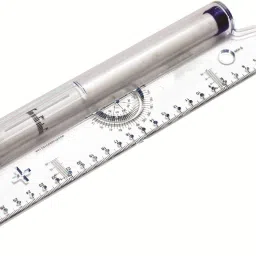 Roller Scales, Rolling Ruler 30 cm, with free storage box Ruler-60