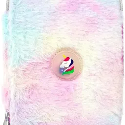 Unicorn Fur Pencil Case for Girls Pencil Box for Kids Stationary Organizer Pouch UNICORN Art EVA Pencil Box-16