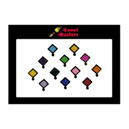 Comet Busters Multi-Coloured Bindi-47