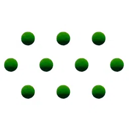 Comet Busters 10 Pcs Reusable Designer Bindis - Green image 2