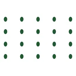 Comet Busters 20 Pcs Reusable Oval Bindis - Green image 2