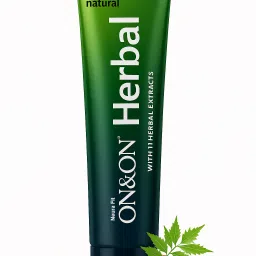 On & On Herbal Toothpaste | Fresh Breath | Ayurvedic Formula | Herbal Extracts Toothpaste-image-0