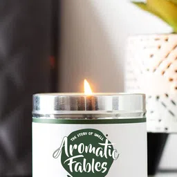 Aromatic Fables White Green Apple Scented Tin Jar Candle-image-95