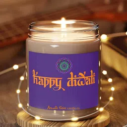 Aromatic Fables White Lavender Scented Glass Jar Candle-image-16