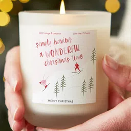 Aromatic Fables White Zest Christmas Green Apple Scented Candle-picture-53