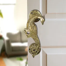 Imli Street Gold-Toned Bird Shaped Door Handle-image-77