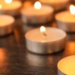 Quace White 100 Pieces White Tea Light Candles-43