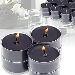Seva Home Set of 50 Tea Lights - Noir-image-46