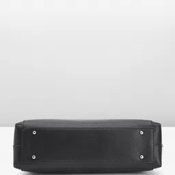 GUESS Solid PU Structured Handheld Bag with Two Handles image 4