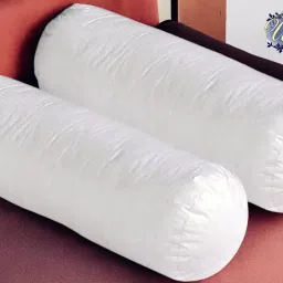 Round Microfibre Solid Bolster Pack of 2-89