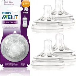 FEEDING NIPPLE NATURAL 6M+ Fast Flow Nipple-picture-5