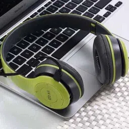 techpunch NEW BLUETOOTH HEADPHONE WITH MIC 6 HOURS NON STOP PLAY TIME FOR MUSIC & GAMING Bluetooth & Wired Headset image 5