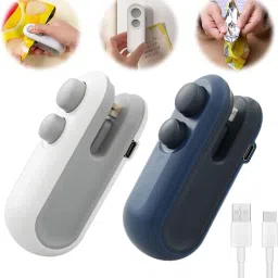 Portable Handheld Sealer, Mini Food Packet Sealer, Type-C Charging Hand Held Heat Sealer-image-64